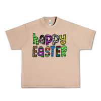 Burro Happy Easter Urban Heavy Tee - CowhideDigitalArt