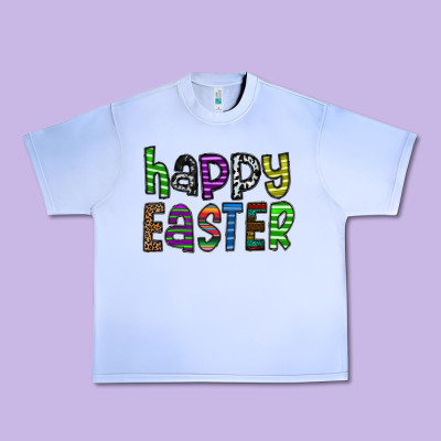 Happy Easter Urban Heavy Tee Designed By Cowhidedigitalart