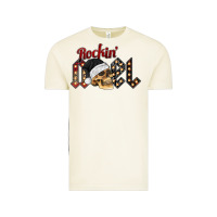 Vintage Arctic rockin noel skull Vintage Tee - CowhideDigitalArt