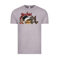 Vintage Zinc rockin noel skull Vintage Tee - CowhideDigitalArt