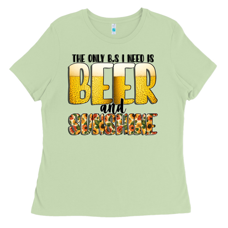 The Only C B S I Needis Beer And Sunshine Ladies Tee by CowhideDigitalArt | Teevron