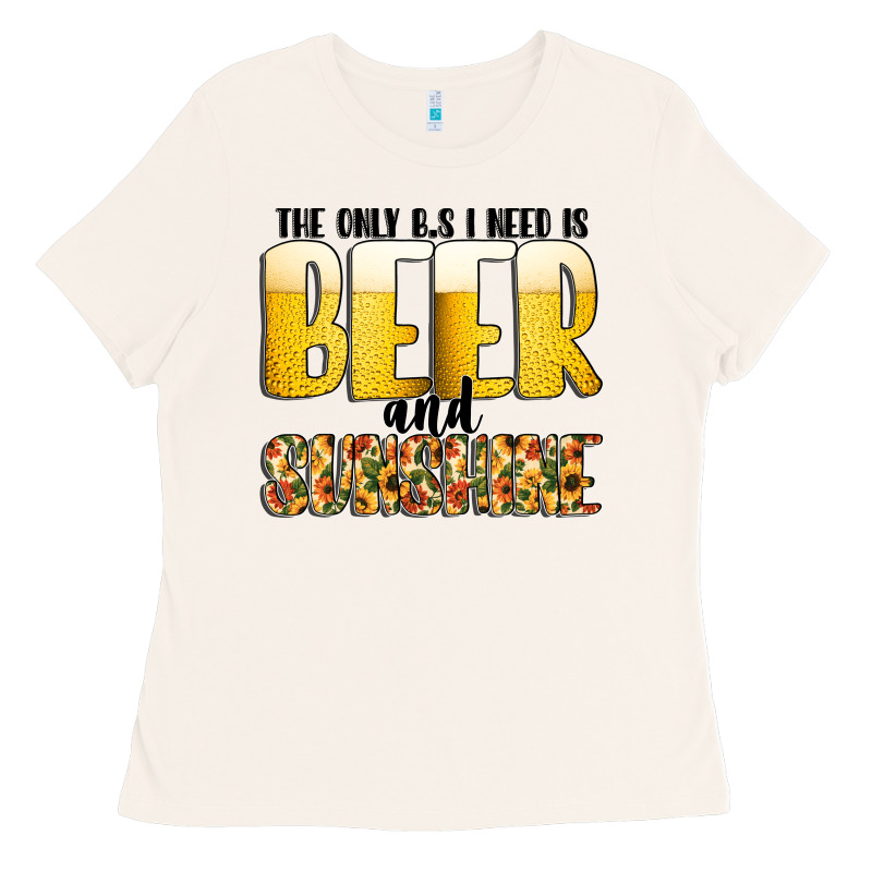 The Only C B S I Needis Beer And Sunshine Ladies Tee by CowhideDigitalArt | Teevron