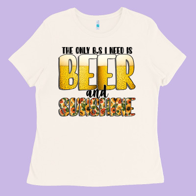 The Only C B S I Needis Beer And Sunshine Ladies Tee Designed By Cowhidedigitalart