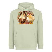 Matcha Western Leopard and Serape Chicks Heavyweight Hoodie - Jasminsmagicworld