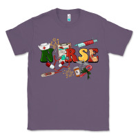 Lavender Christmas nurse Classic Tee - BarkalooDesign