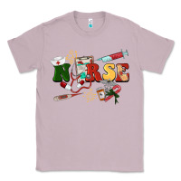 Lilac Christmas nurse Classic Tee - BarkalooDesign