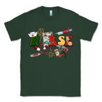 Sports Green Christmas nurse Classic Tee - BarkalooDesign