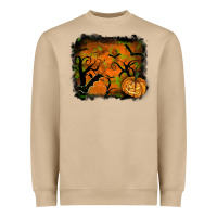 Mushroom halloween backround Heavyweight Sweatshirt - RanaPortraitStore