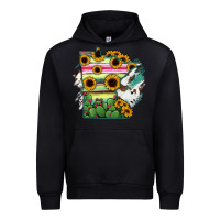 Black Minnesota State Map Urban Hoodie - RanaPortraitStore