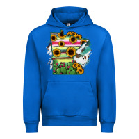 Cobalt Minnesota State Map Urban Hoodie - RanaPortraitStore