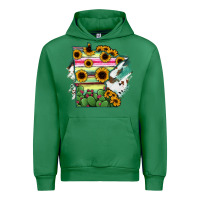 Emerald Minnesota State Map Urban Hoodie - RanaPortraitStore