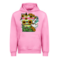 Fuchsia Pink Minnesota State Map Urban Hoodie - RanaPortraitStore