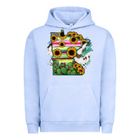 Pigment Grape Ice Minnesota State Map Urban Hoodie - RanaPortraitStore
