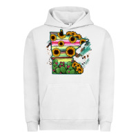 Pigment Lunar Rock Minnesota State Map Urban Hoodie - RanaPortraitStore