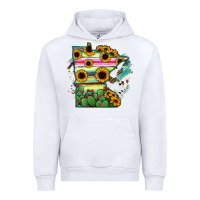 White Minnesota State Map Urban Hoodie - RanaPortraitStore