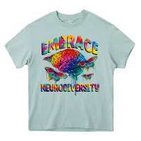 Arona Embrace neurodiversity Autism Heavy Core Tee - FaDigitalArtStudio