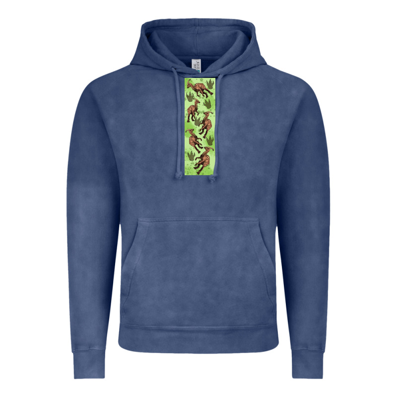 Dinosaur Parasaurolophus Pen Wrap Vintage Hoodie by Artiststas | Teevron