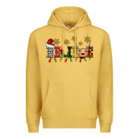 Antique Gold christmas believe Premium Hoodie - BarkalooDesign