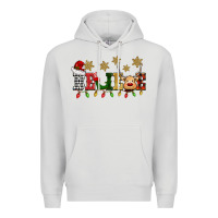 Dove Grey christmas believe Premium Hoodie - BarkalooDesign