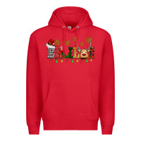 Red christmas believe Premium Hoodie - BarkalooDesign