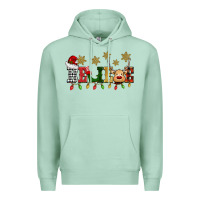 Seafoam christmas believe Premium Hoodie - BarkalooDesign