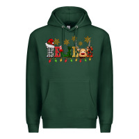 Sports Green christmas believe Premium Hoodie - BarkalooDesign