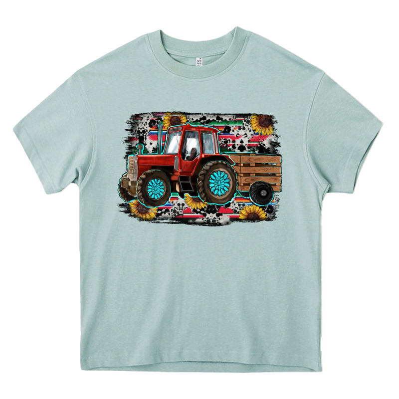 Western Tracktor Heavy Core Tee by RanaPortraitStore | Teevron