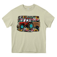 Mossy western tracktor Heavy Core Tee - RanaPortraitStore