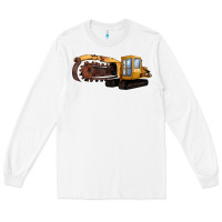 White Thencher Chain Long Sleeve Tee - LillyAllenDesigns