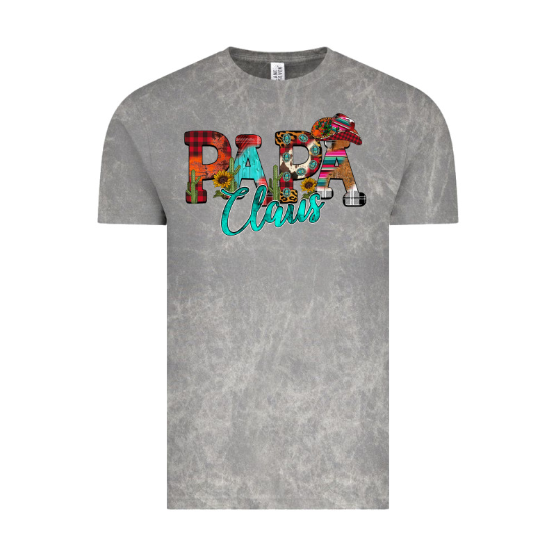 Papa Claus Vintage Tee by CowhideDigitalArt | Teevron