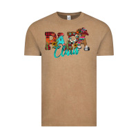 Vintage Coffee Papa Claus Vintage Tee - CowhideDigitalArt