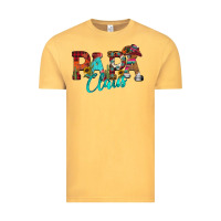 Vintage Mustard Papa Claus Vintage Tee - CowhideDigitalArt