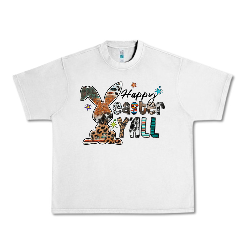 Happy Easter Y'all Urban Heavy Tee by CowhideDigitalArt | Teevron