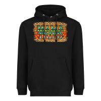 Black Leopard Floral Mama Tried Heavyweight Hoodie - Jasminsmagicworld