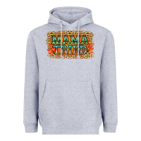 Heather Grey Leopard Floral Mama Tried Heavyweight Hoodie - Jasminsmagicworld