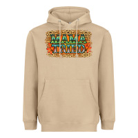 Mushroom Leopard Floral Mama Tried Heavyweight Hoodie - Jasminsmagicworld