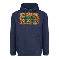 Navy Leopard Floral Mama Tried Heavyweight Hoodie - Jasminsmagicworld
