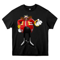Black doctor eggman Heavy Core Tee - DesigneFamous