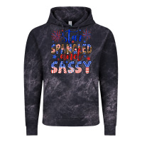 Cloud Black star spangled and sassy Vintage Hoodie - Artiststas