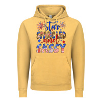 Vintage Mustard star spangled and sassy Vintage Hoodie - Artiststas
