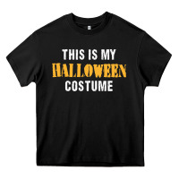 Black this is my halloween costume Heavy Core Tee - DesigneFamous