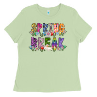 Matcha SPRING BREAK Ladies Tee - CowhideDigitalArt