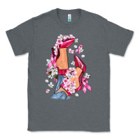 Charcoal Heather Cancer high heels Breast Cancer Classic Tee - FaDigitalArtStudio