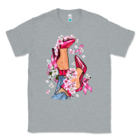 Heather Grey Cancer high heels Breast Cancer Classic Tee - FaDigitalArtStudio