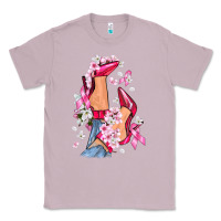 Lilac Cancer high heels Breast Cancer Classic Tee - FaDigitalArtStudio