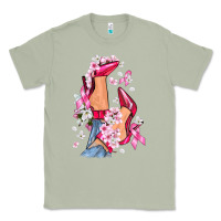 Matcha Cancer high heels Breast Cancer Classic Tee - FaDigitalArtStudio