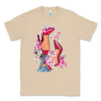 Mushroom Cancer high heels Breast Cancer Classic Tee - FaDigitalArtStudio