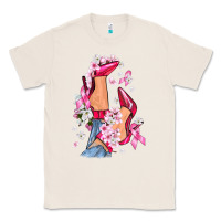 Natural Cancer high heels Breast Cancer Classic Tee - FaDigitalArtStudio