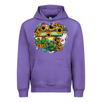 Tulip Guanajuato sunflower serape map Urban Hoodie - RanaPortraitStore