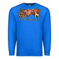 True Royal Peace Love Jack Russel Premium Sweatshirt - Jasminsmagicworld